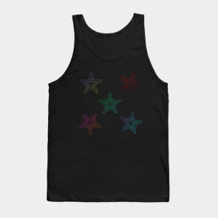 Imposible stars, colorful spectral radiant design Tank Top